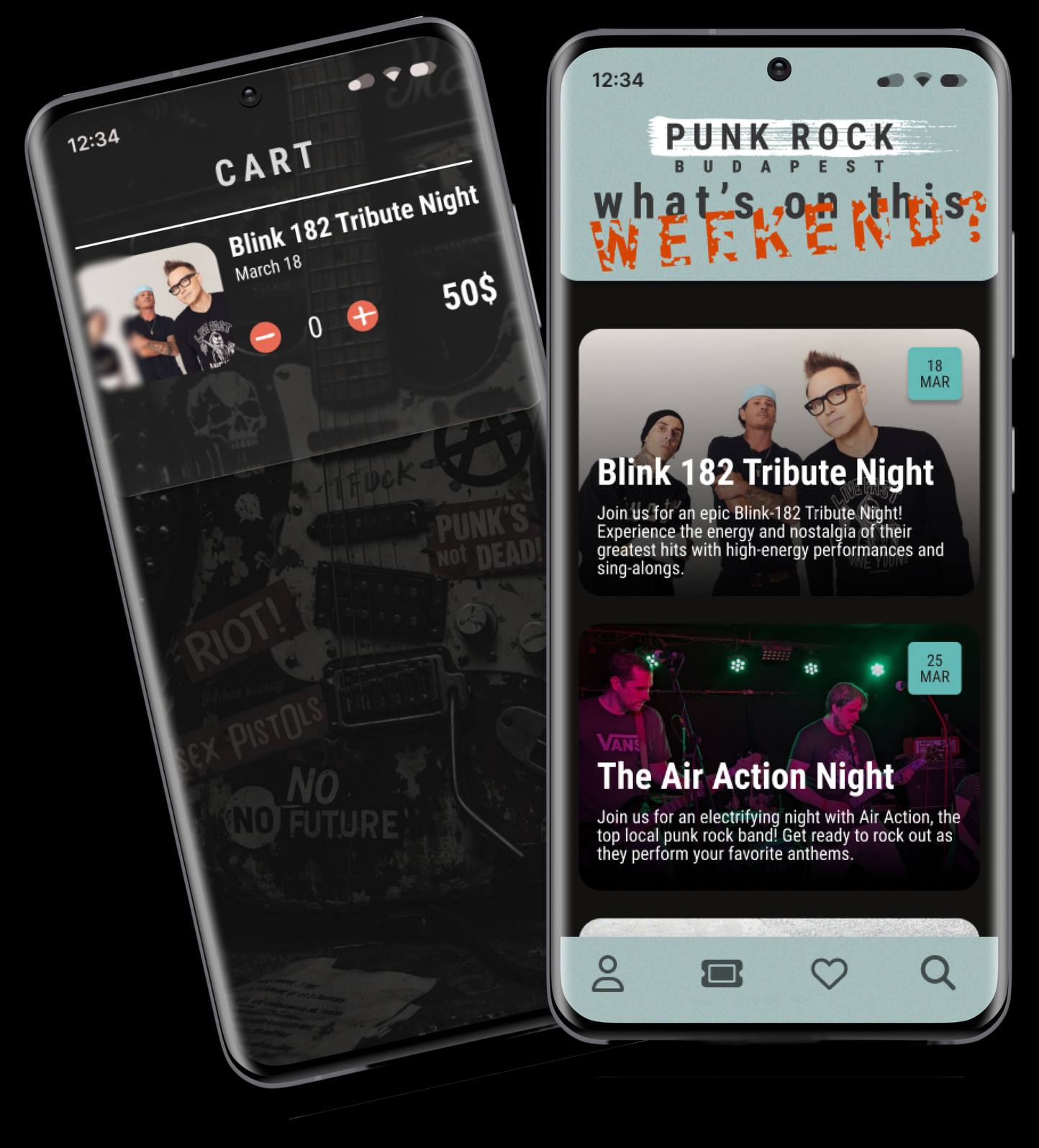 Punk Rock Event Platform