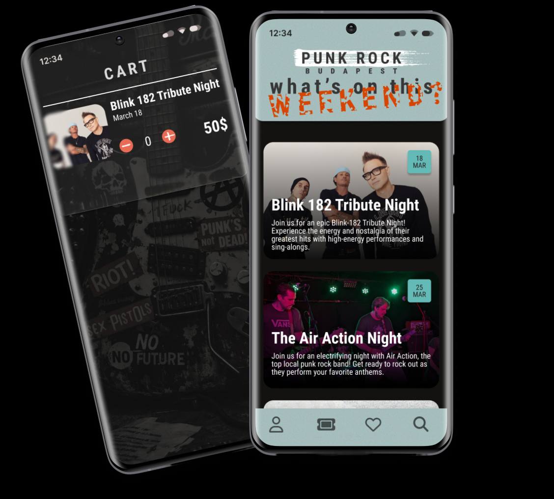Punk Rock Event Platform