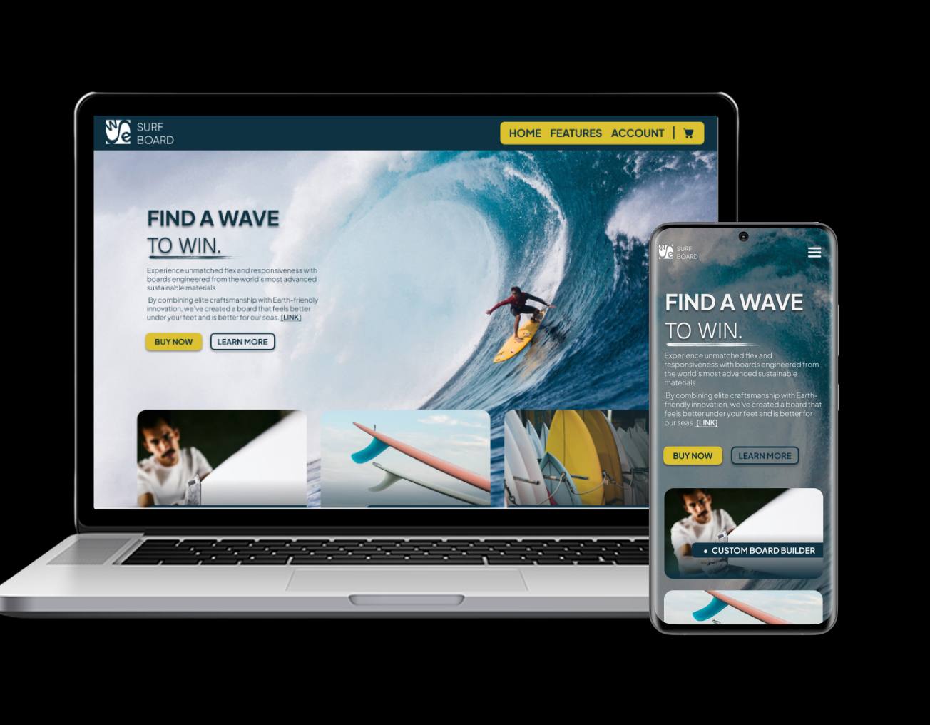 Wave Surf Board