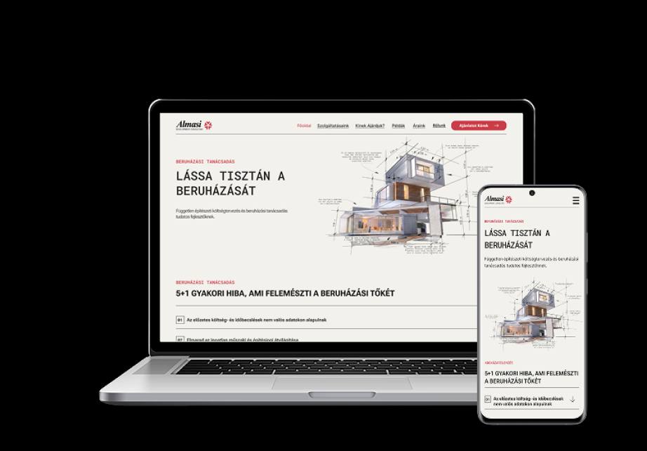 ALMÁSI - Minimalist B2B Platform